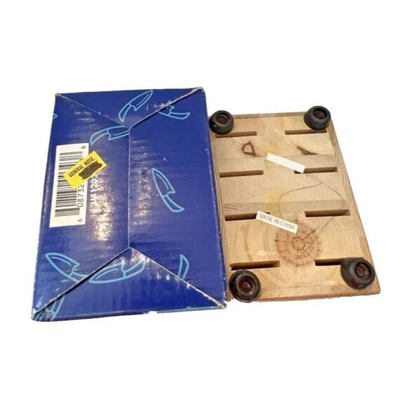 ONEIDA Immaculate Cutlery 8 Slot Steak 4.5"‎ Knife Block Fine Hardwood U41203 - Picture 3 of 5